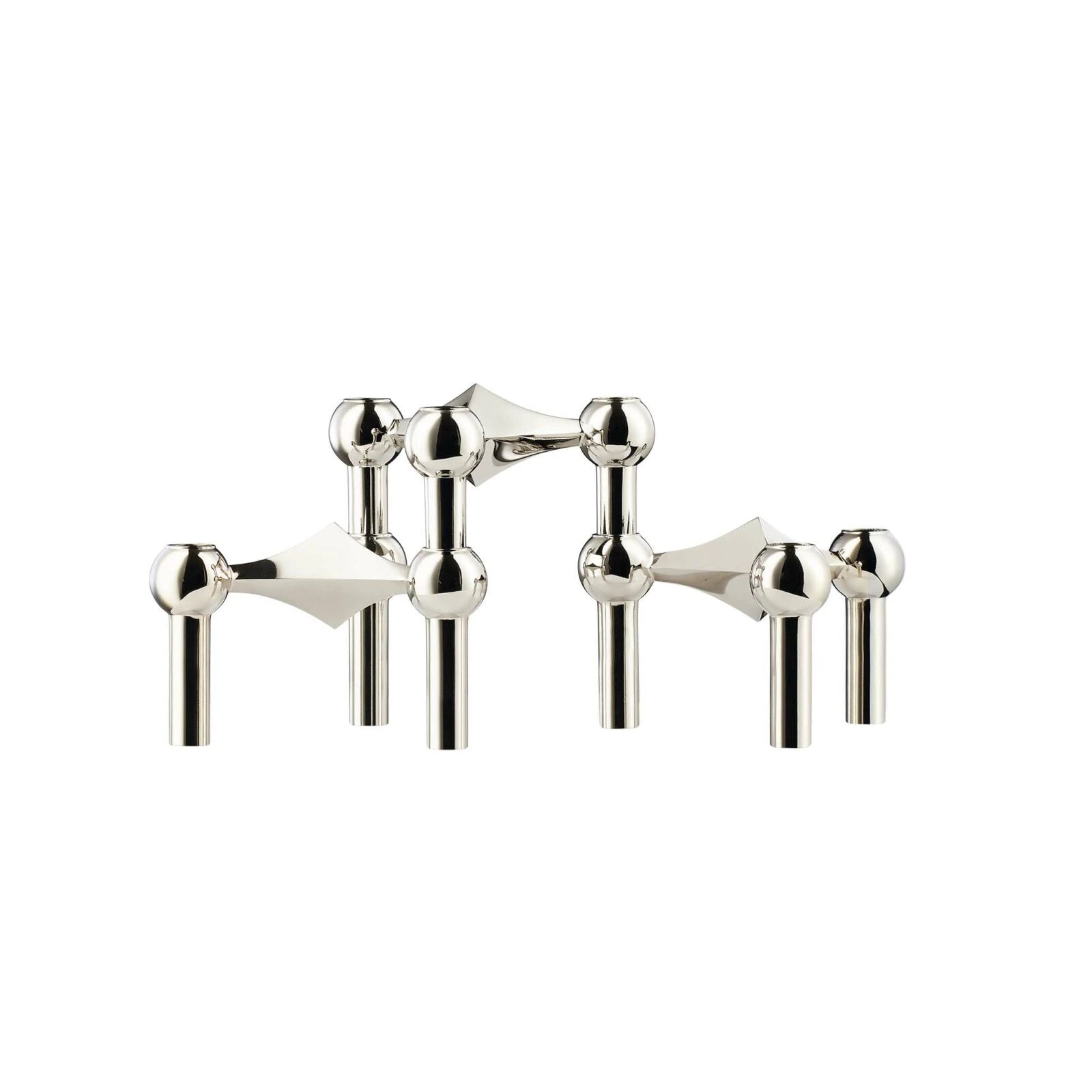 Candle Holder 3-pack (Chrome)