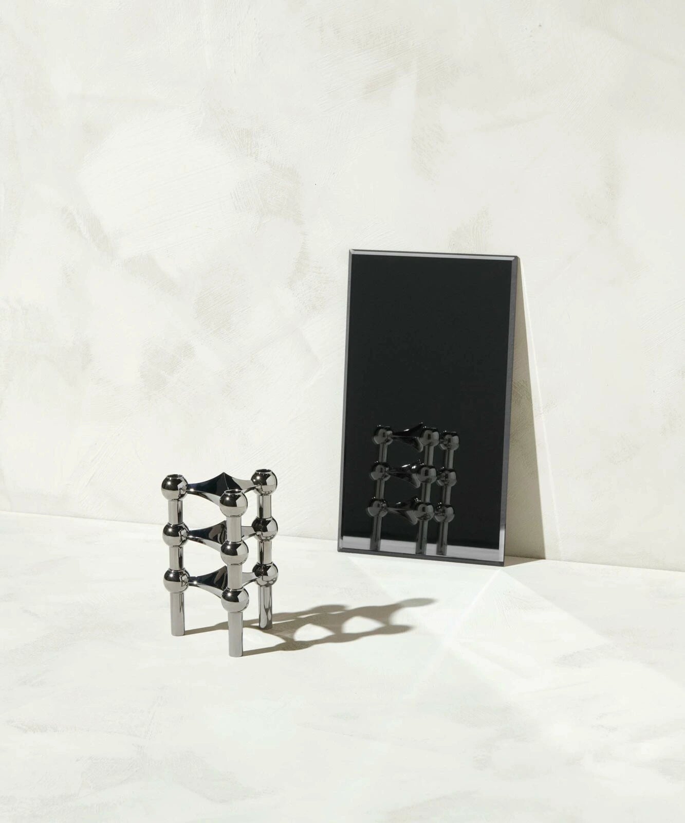 Candle Holder 3-pack (Black Chrome)