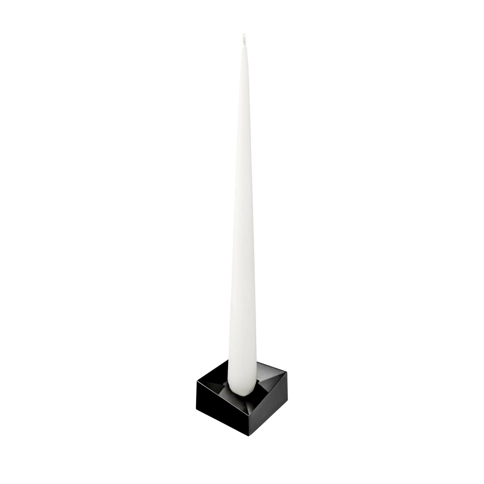 Reflect Candle Holder Large (Black Chrome)