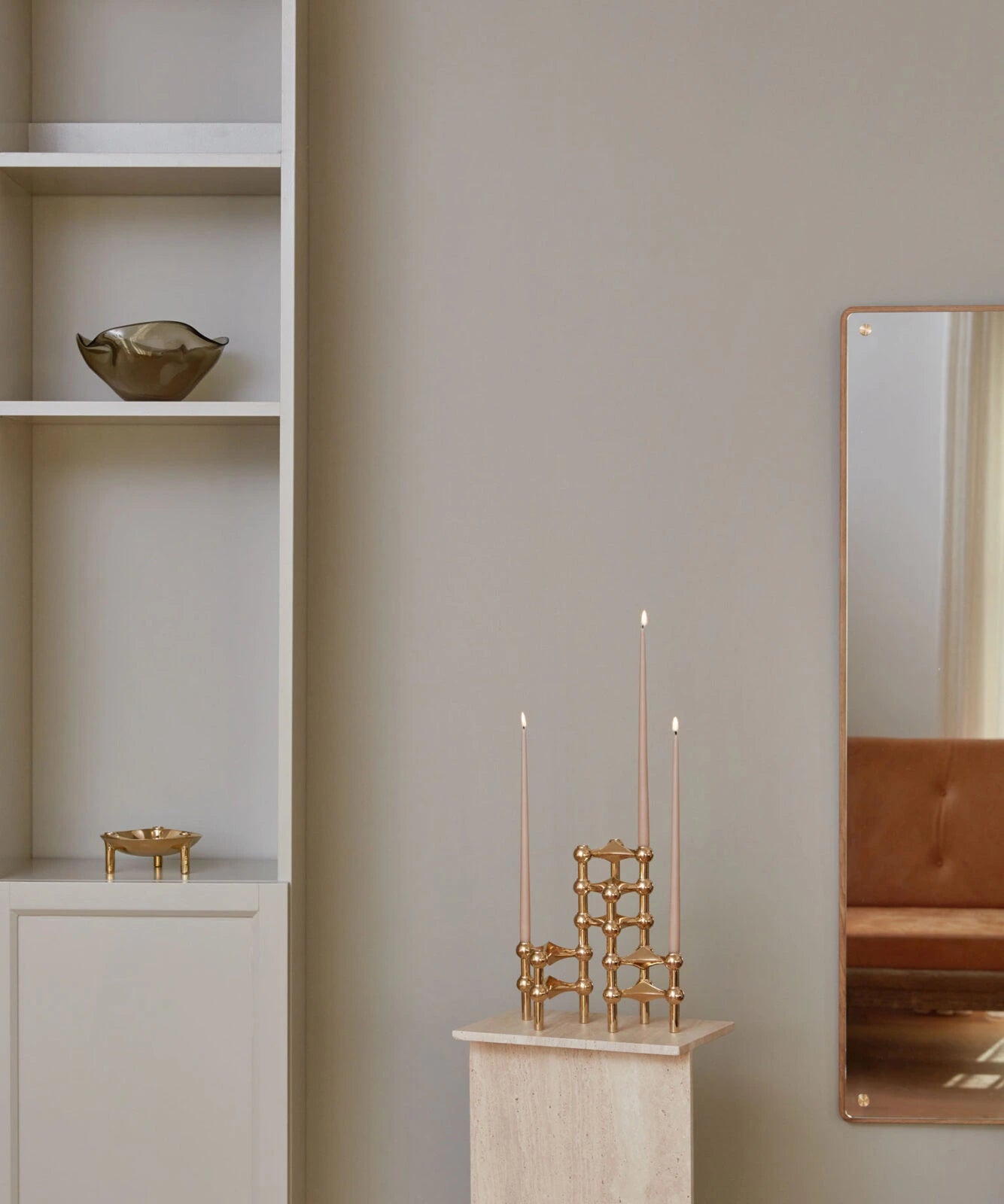 Candle Holder (Brass)