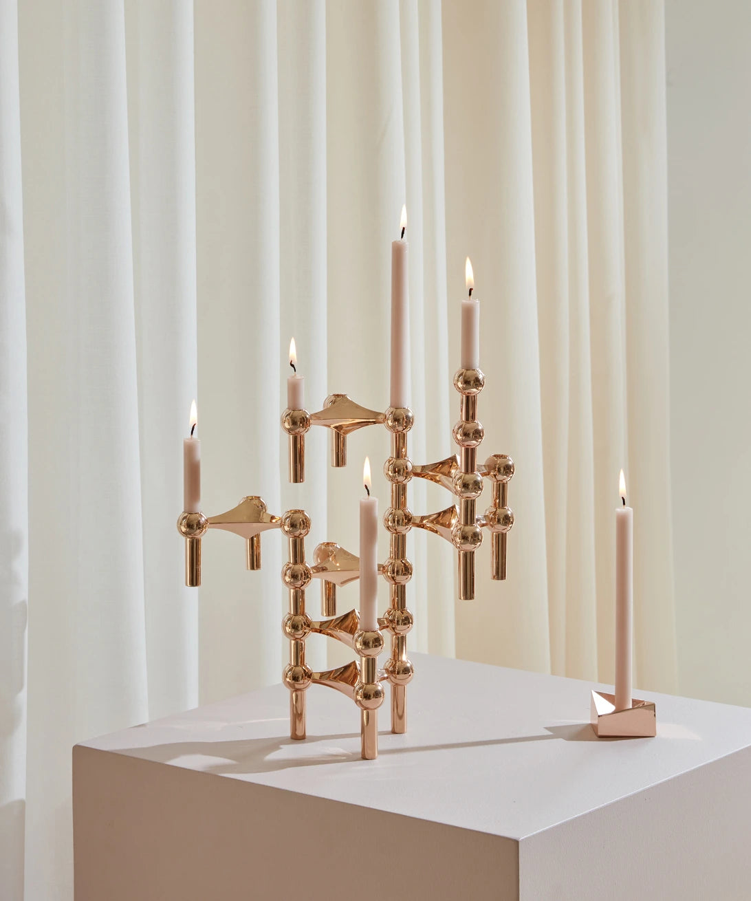 Candle Holder (Rose Gold)
