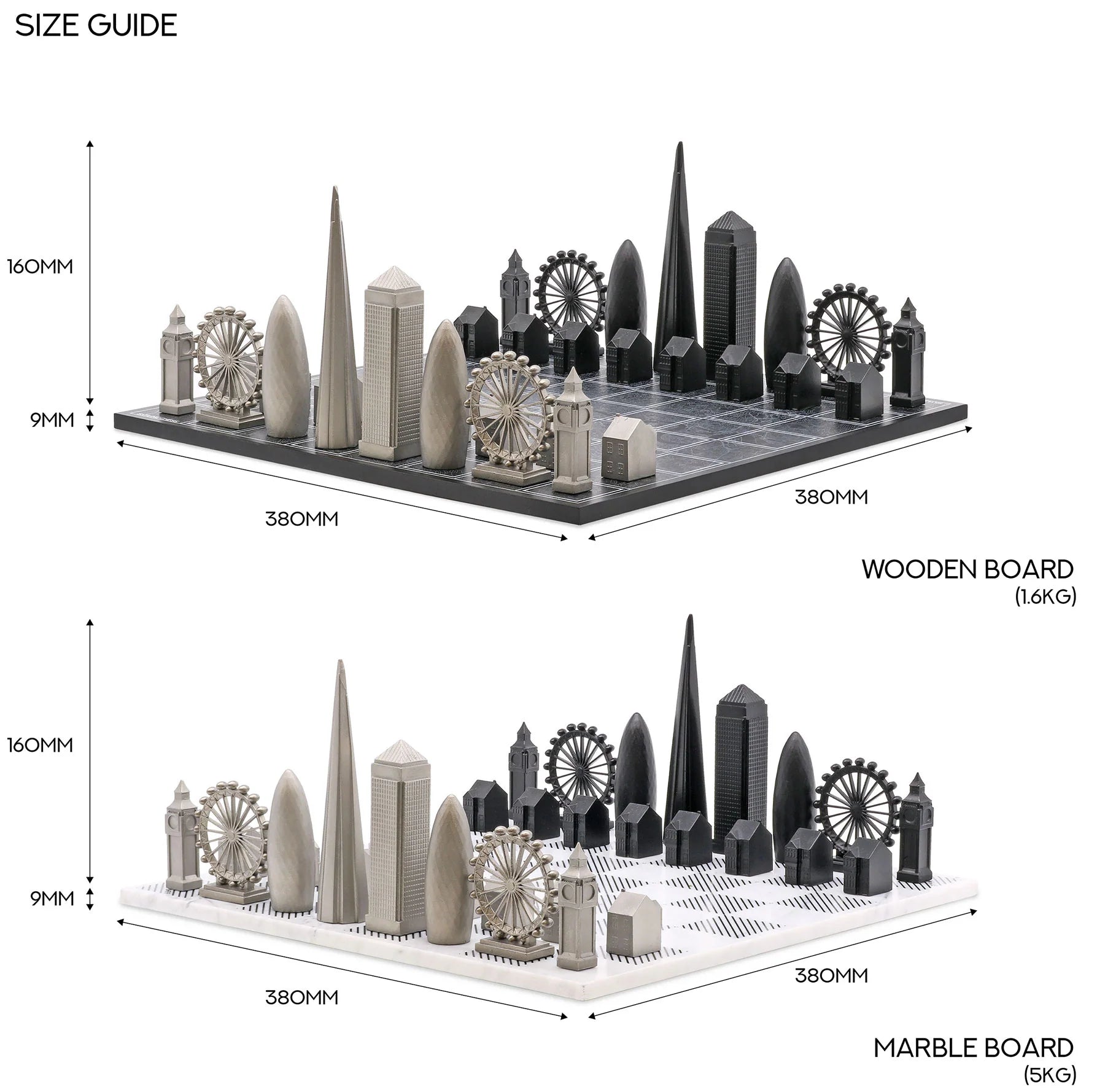 Chess games LONDON Edition (Marble)