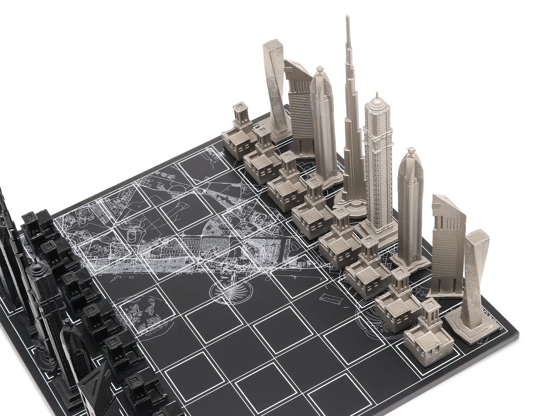 Chess games DUBAI Edition (Wood City Map)