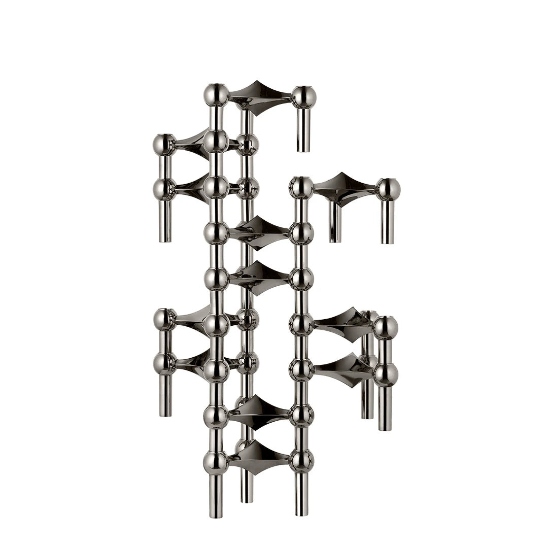Candle Holder (Black Chrome)
