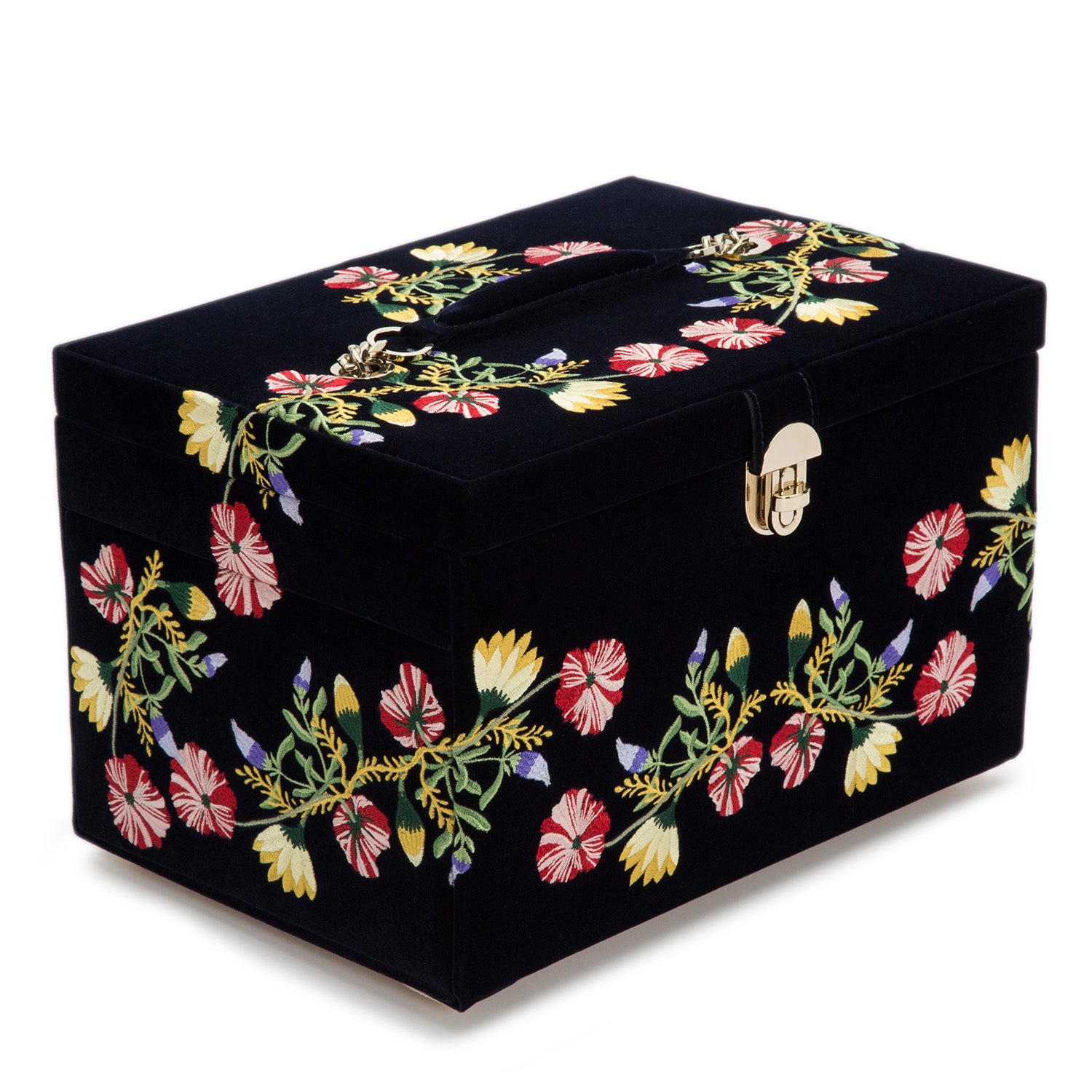 Zoe Large Jewellery Box (Indigo)