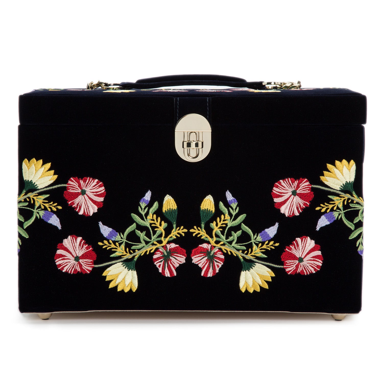 Zoe Large Jewellery Box (Indigo)