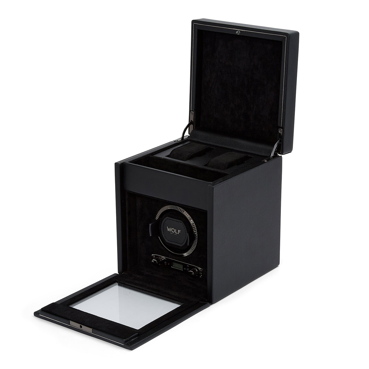 Single Watch Winder - British Racing (Black)