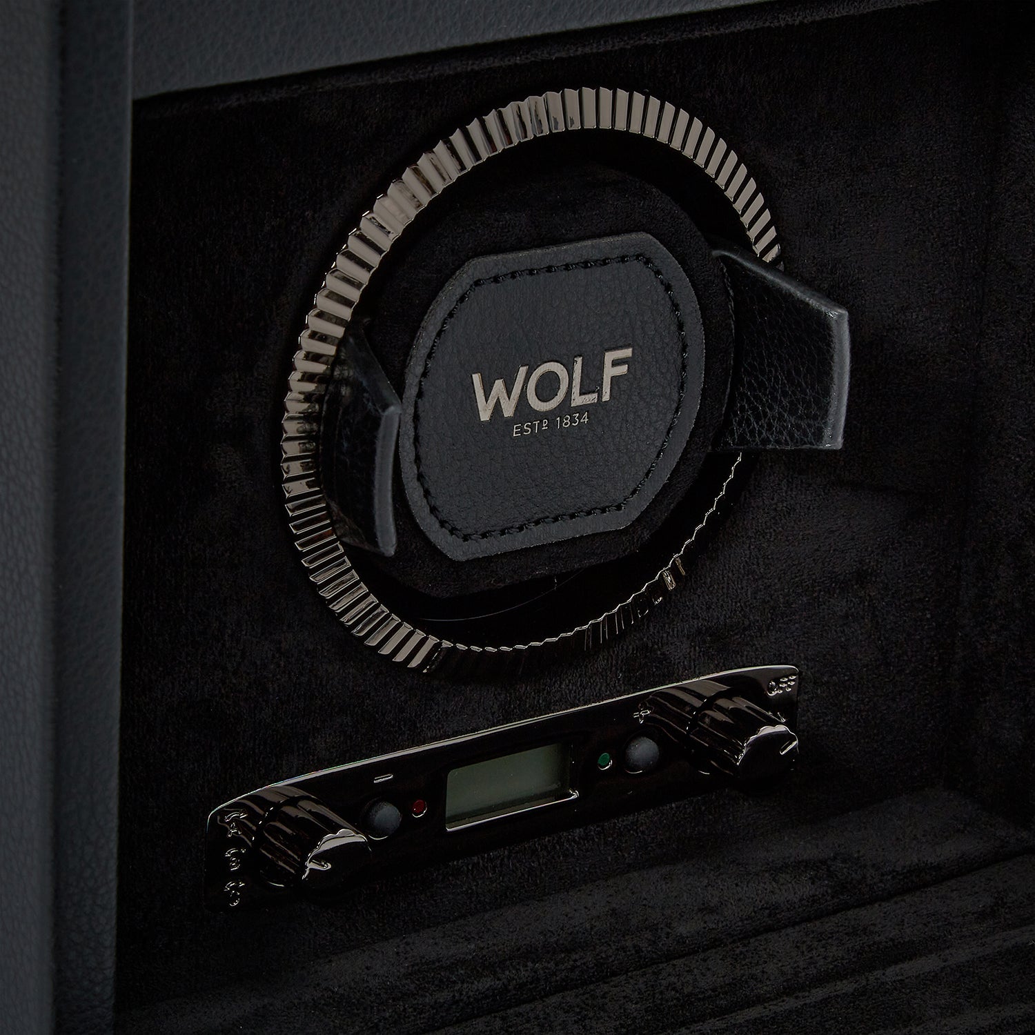 Single Watch Winder - British Racing (Black)