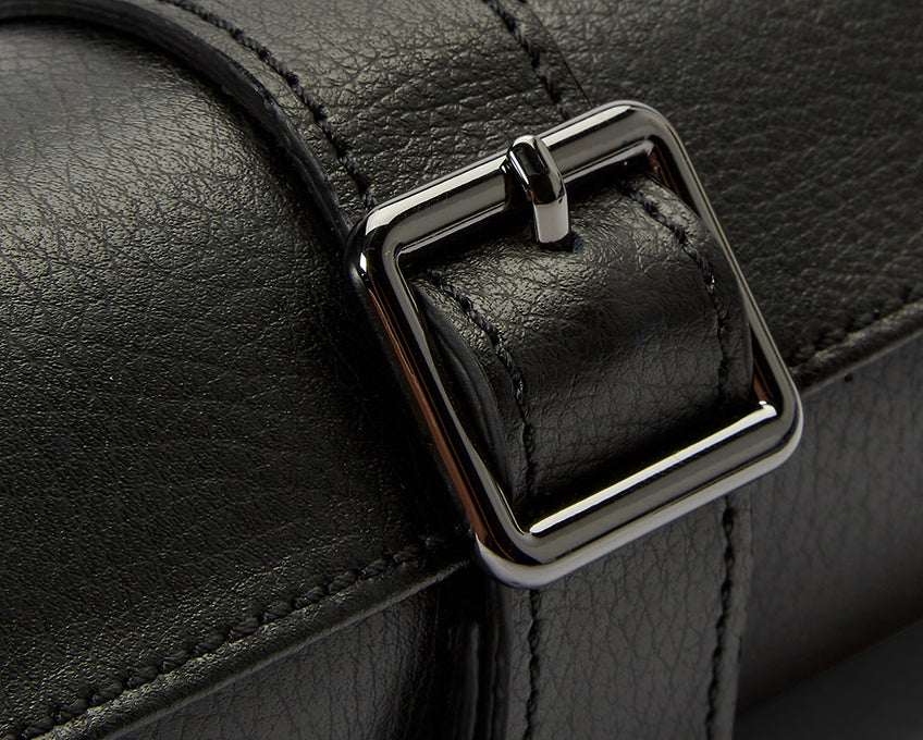 Triple Watch Roll - British Racing (Black)