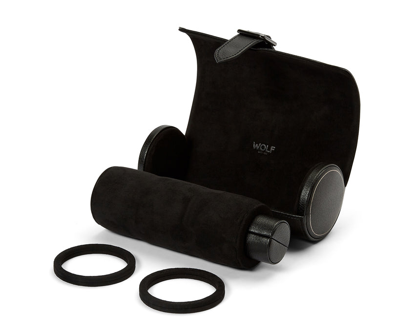 Triple Watch Roll - British Racing (Black)