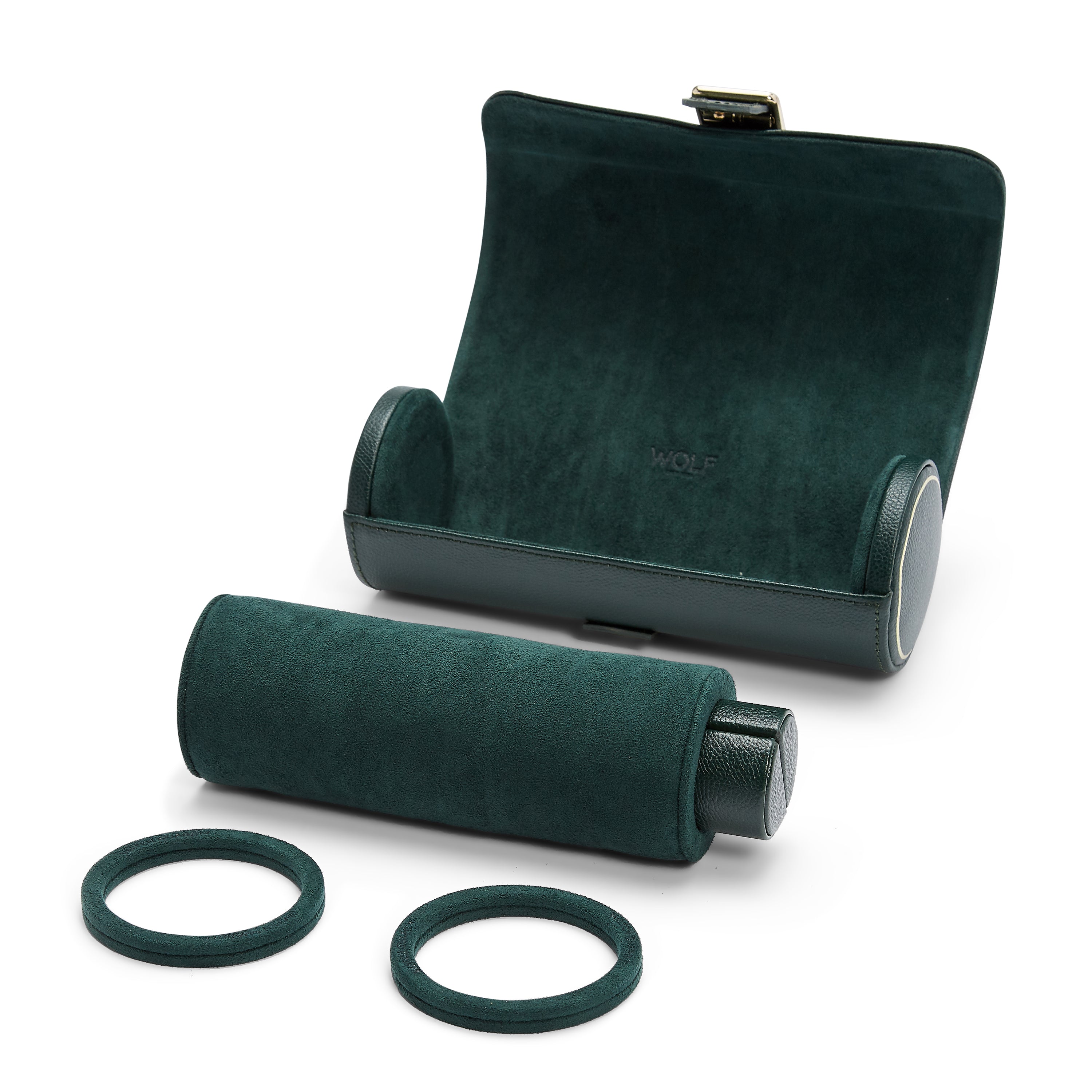Triple Watch Roll - British Racing (Green)
