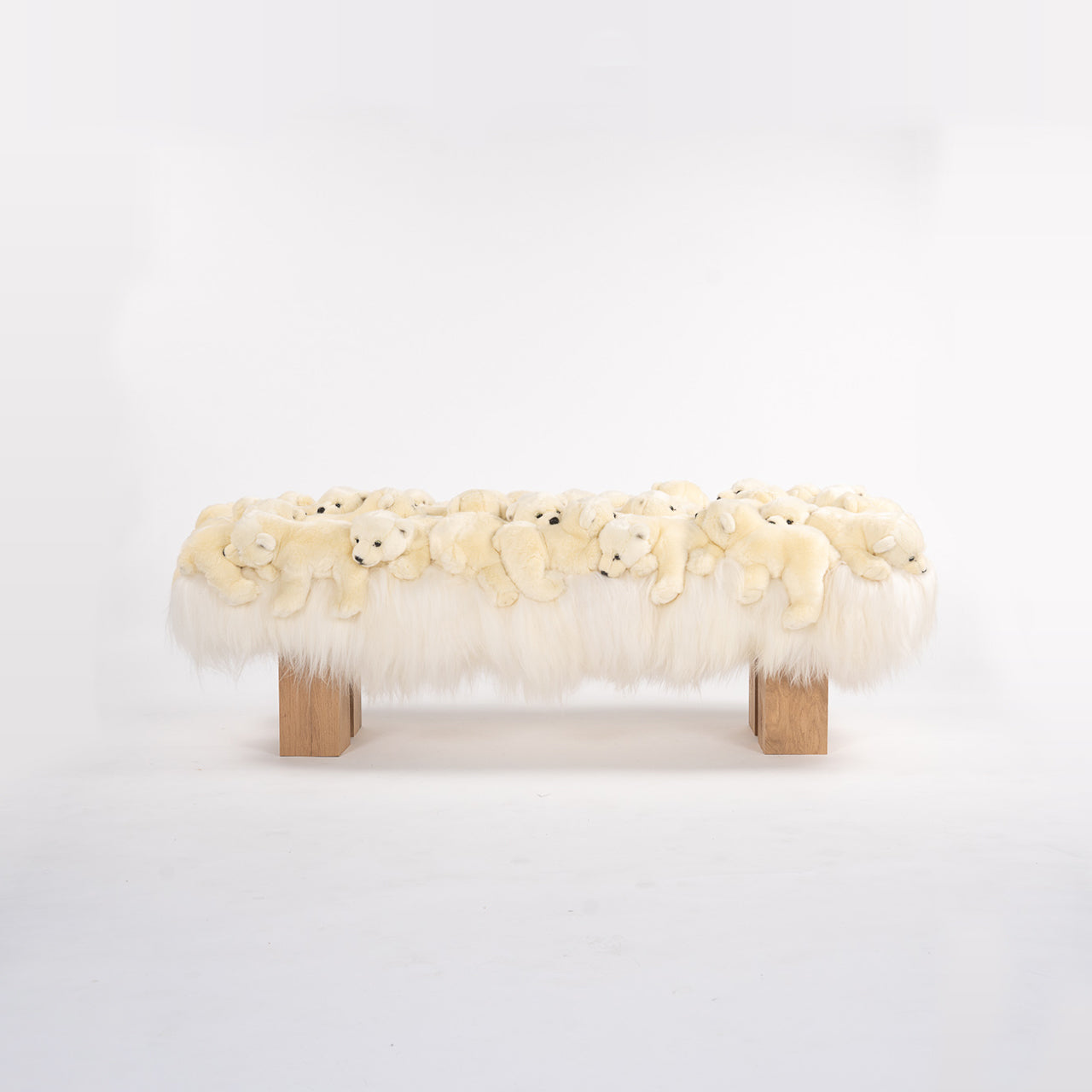 Polar Wood Bench