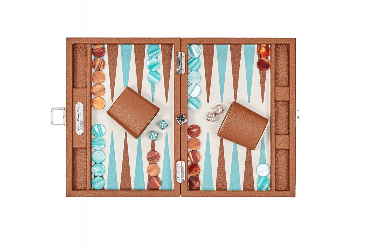 Baptiste Backgammon (Gold) - Luxury Backgammon