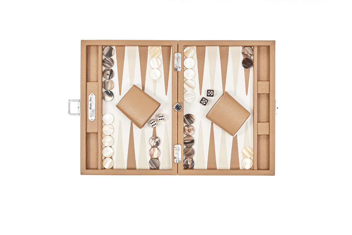 Baptiste Backgammon (Cognac) - Luxury Backgammon