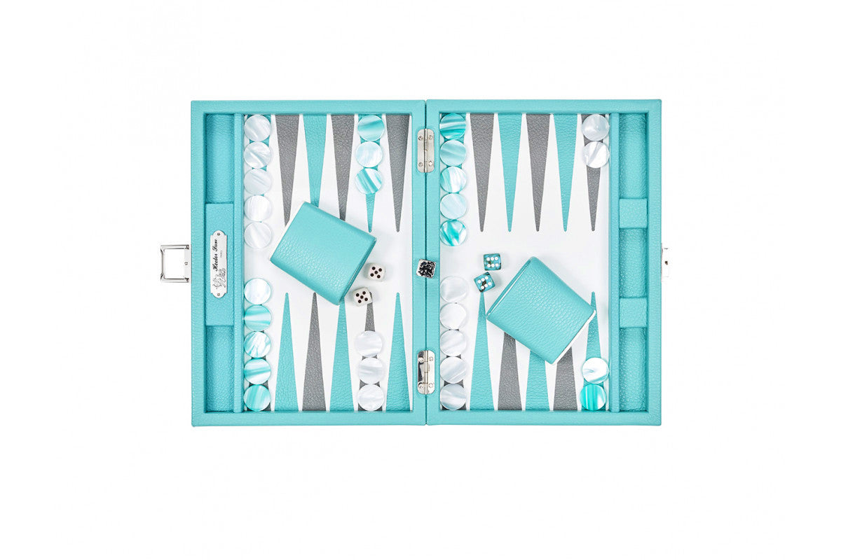 Baptiste Backgammon (Bluebettle) - Luxury Backgammon