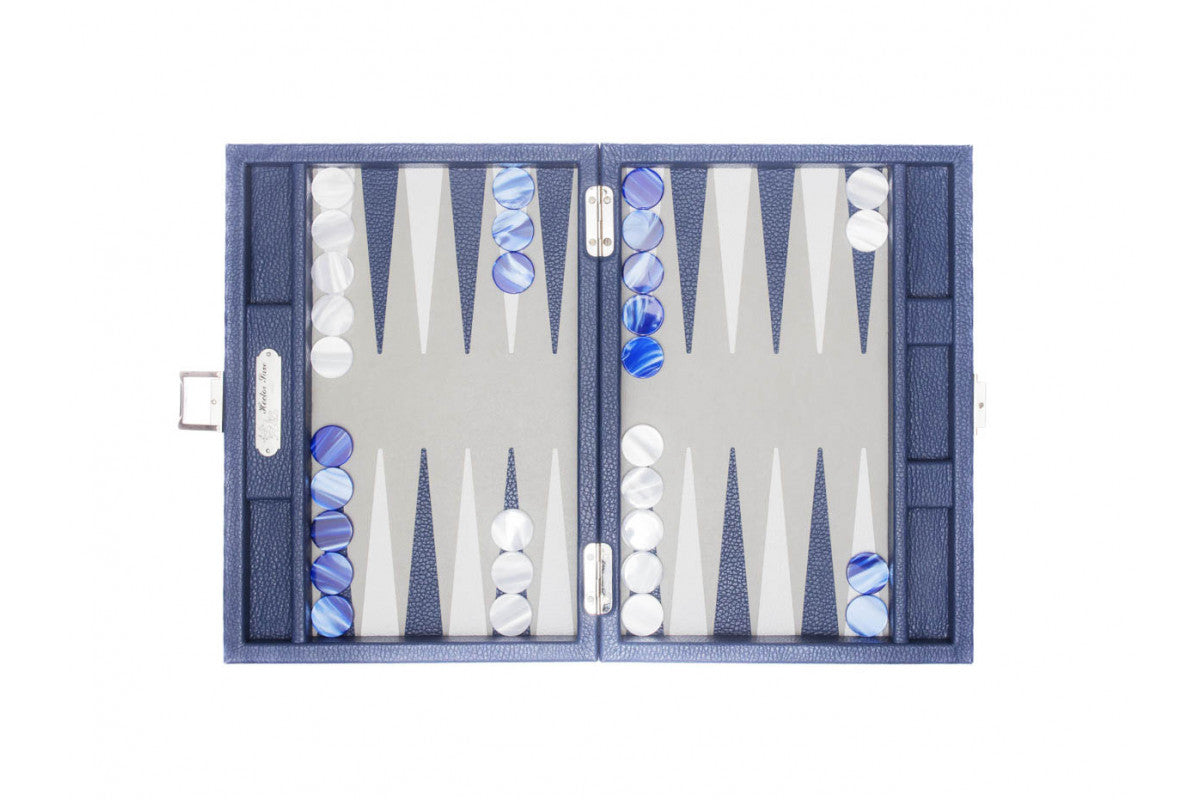 Baptiste Backgammon (French Blue) - Luxury Backgammon