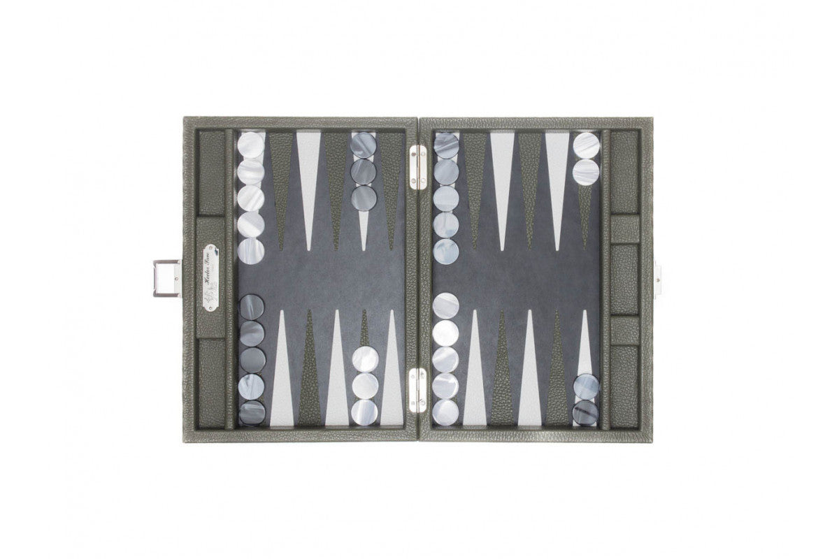 Baptiste Backgammon (Almond) - Luxury Backgammon