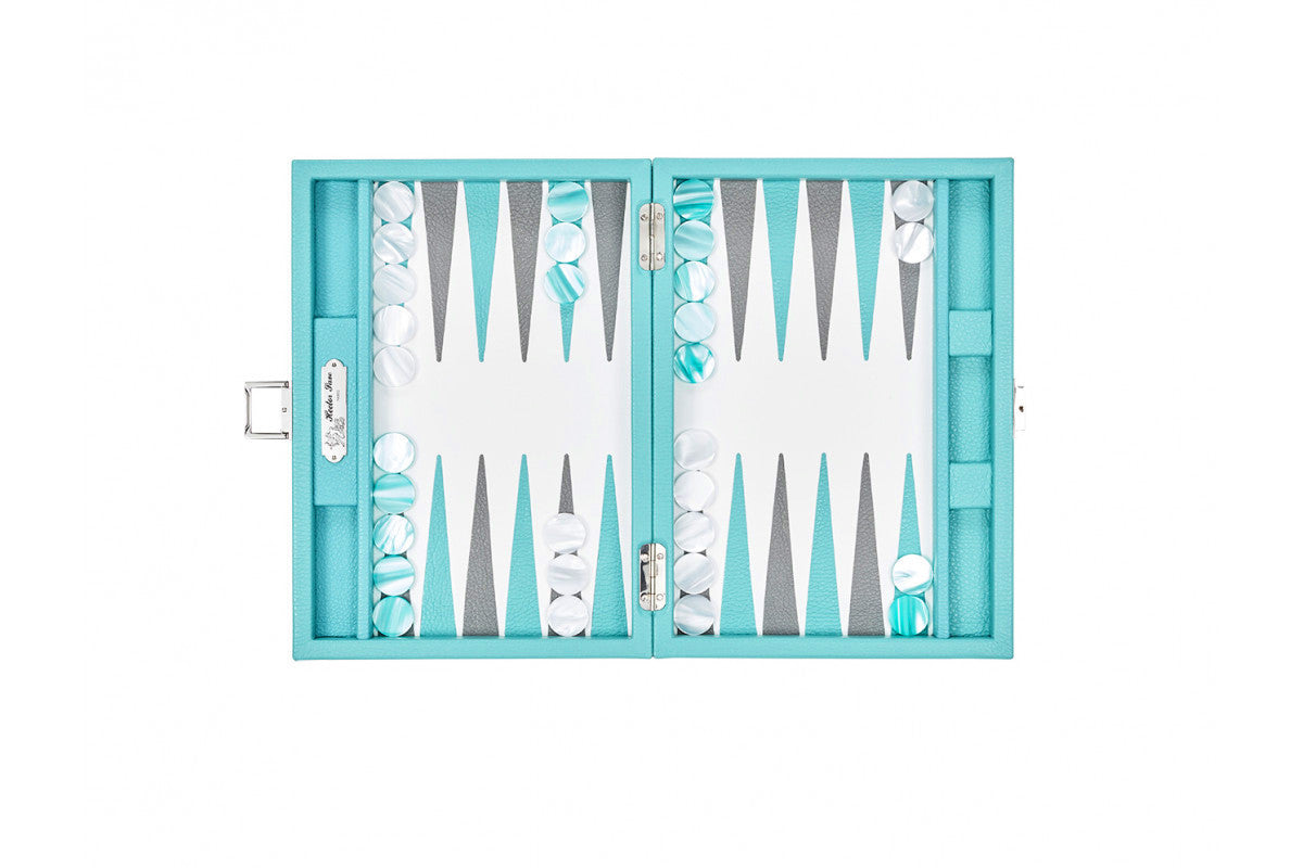 Baptiste Backgammon (Bluebettle) - Luxury Backgammon