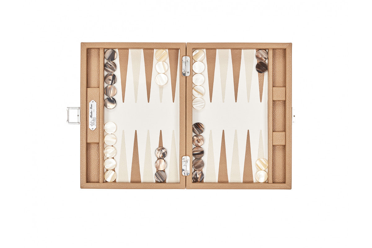 Baptiste Backgammon (Cognac) - Luxury Backgammon