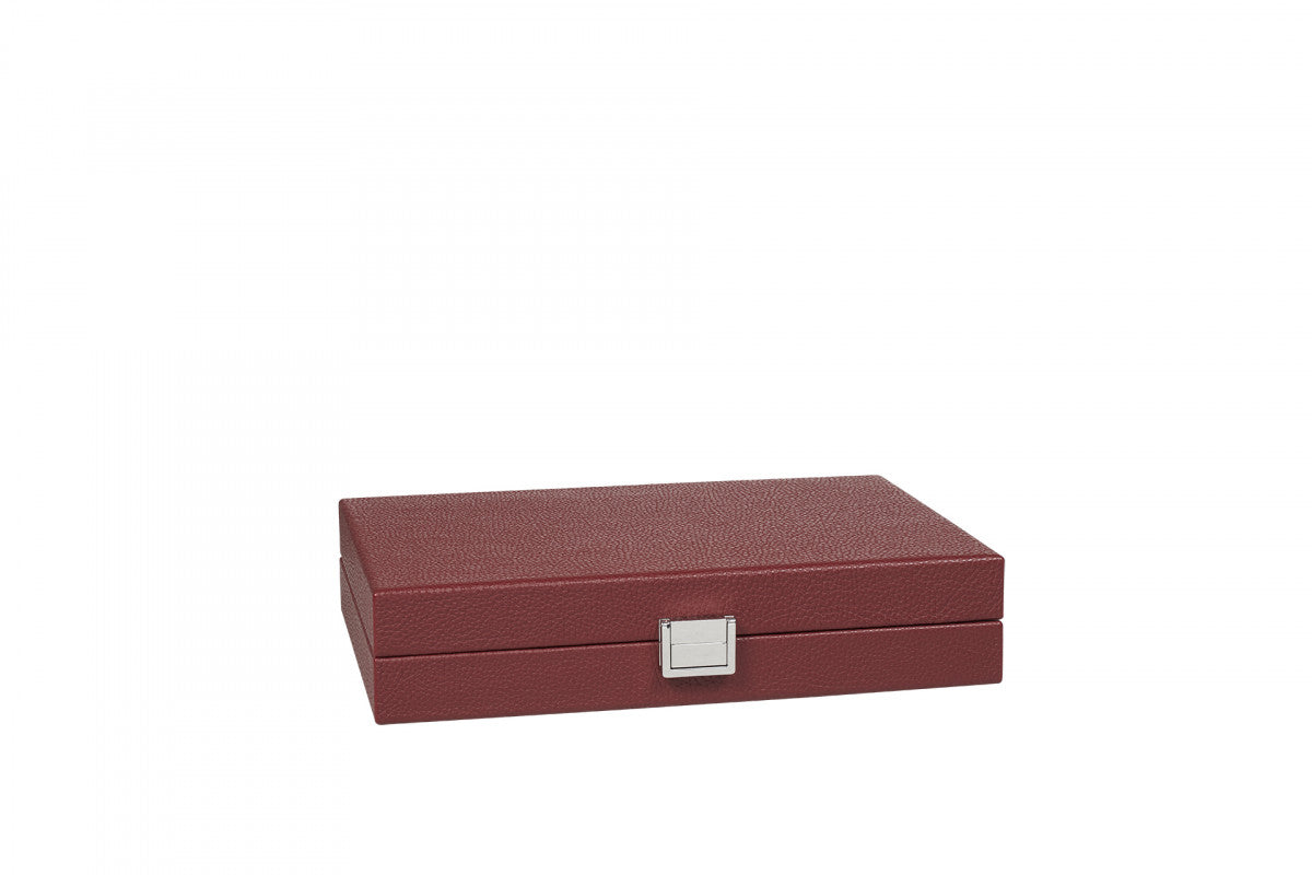 Baptiste Backgammon (Cremisi) - Luxury Backgammon