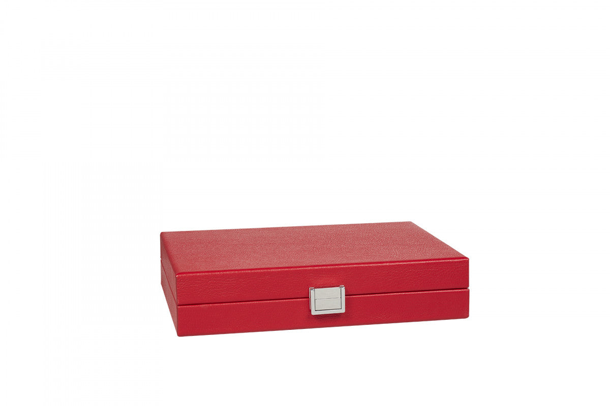 Baptiste Backgammon (Red) - Luxury Backgammon