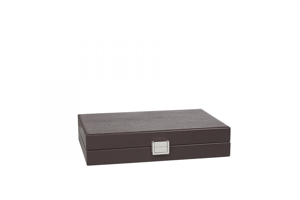 Baptiste Backgammon (Chocolate) - Luxury Backgammon
