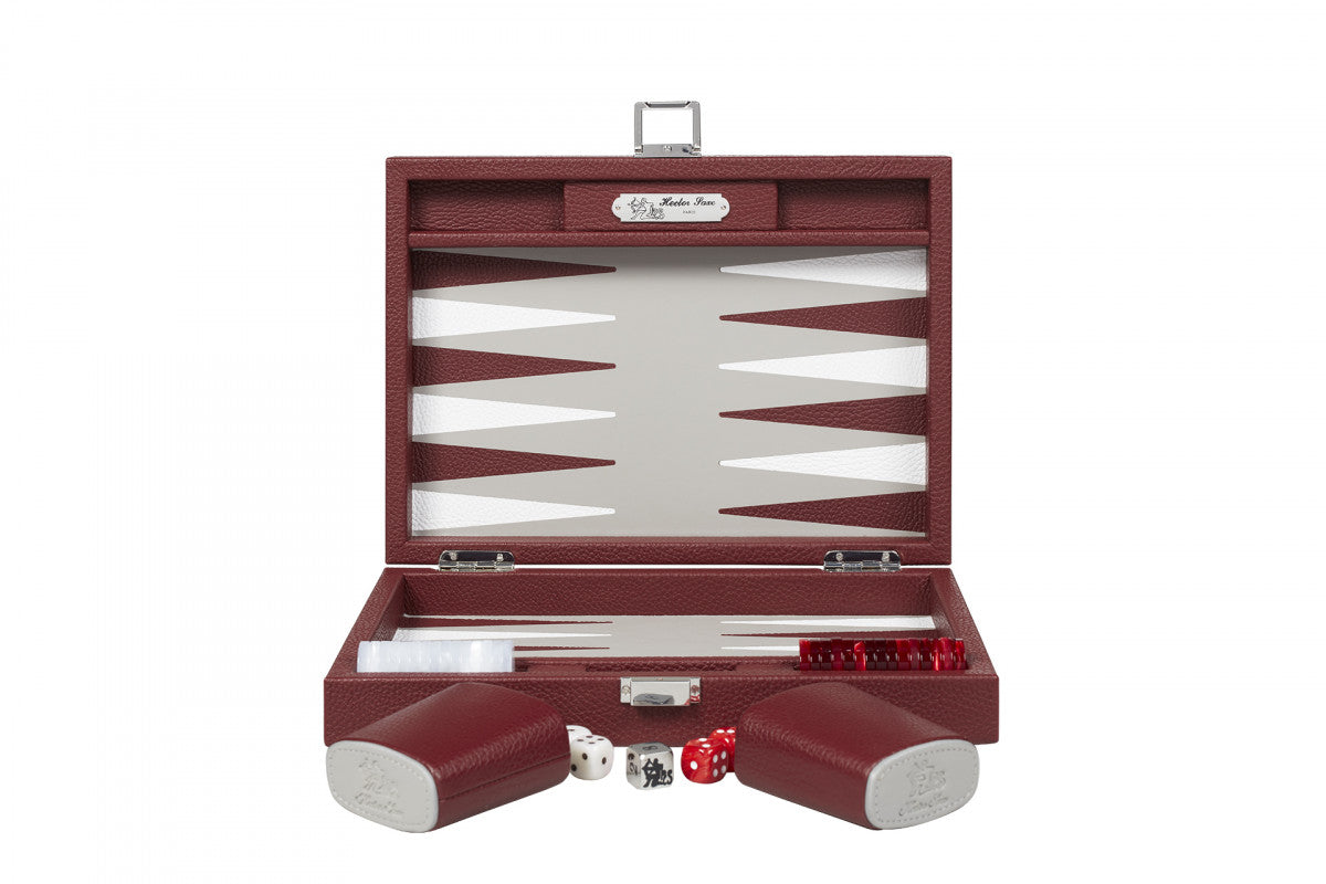 Baptiste Backgammon (Cremisi) - Luxury Backgammon