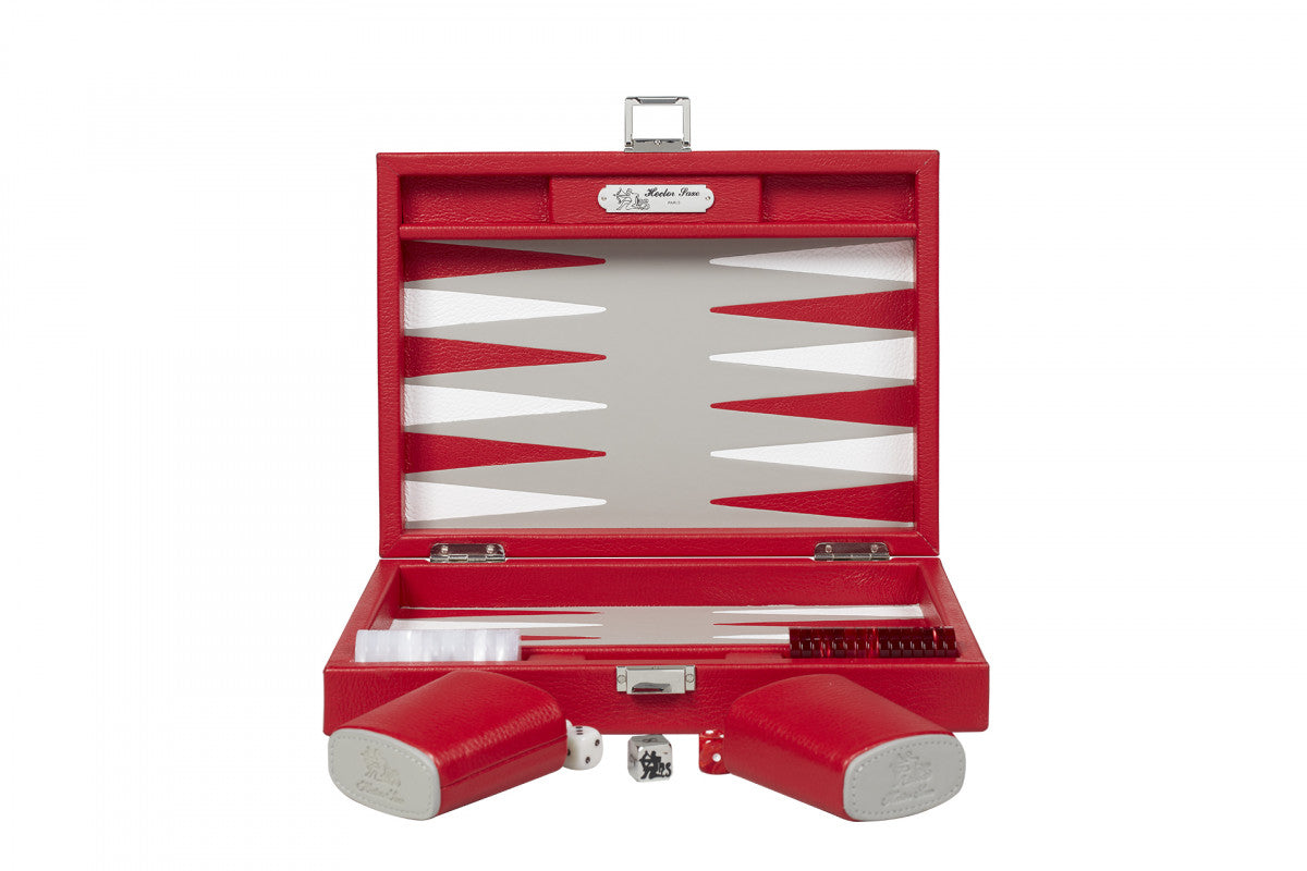 Baptiste Backgammon (Red) - Luxury Backgammon