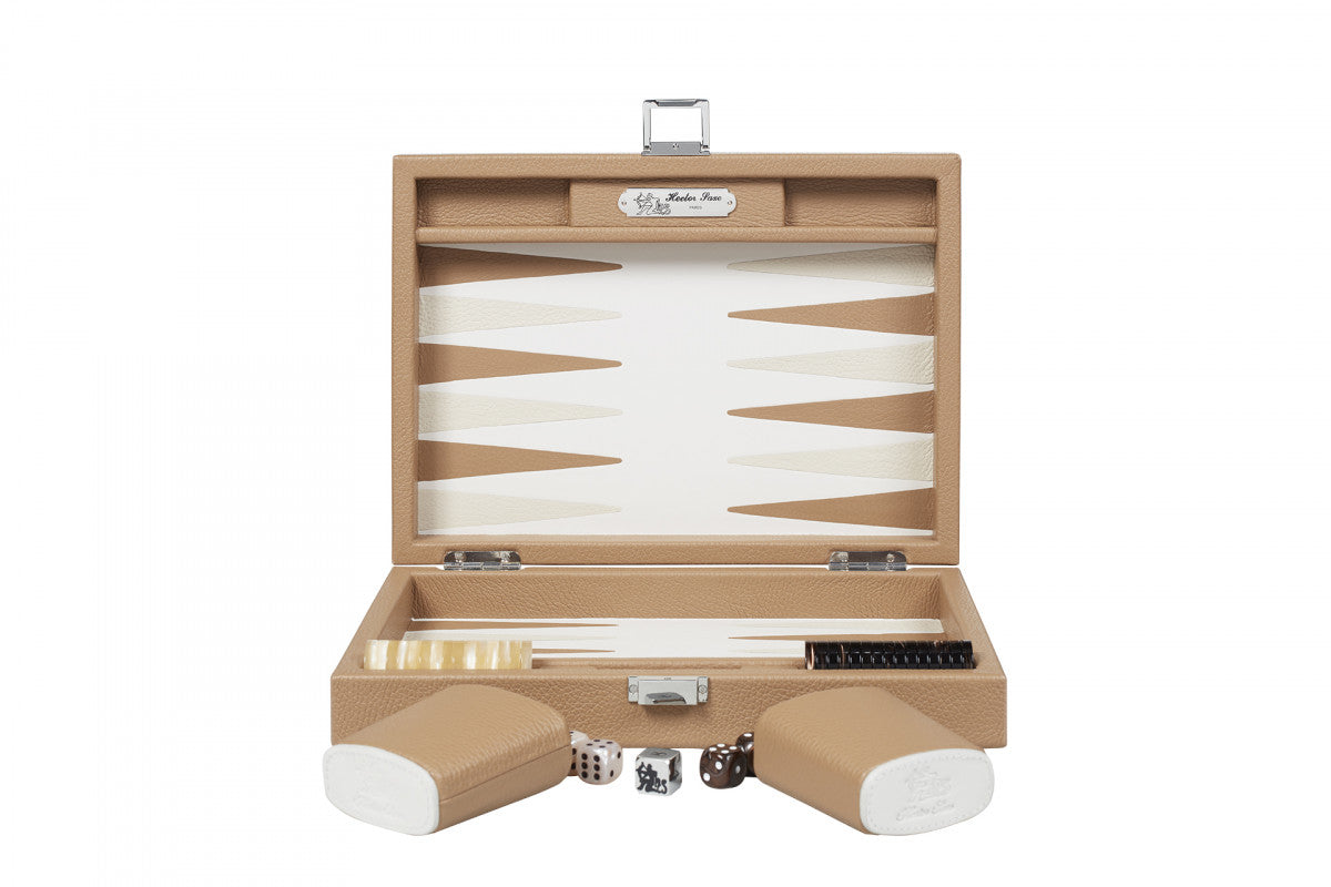 Baptiste Backgammon (Cognac) - Luxury Backgammon