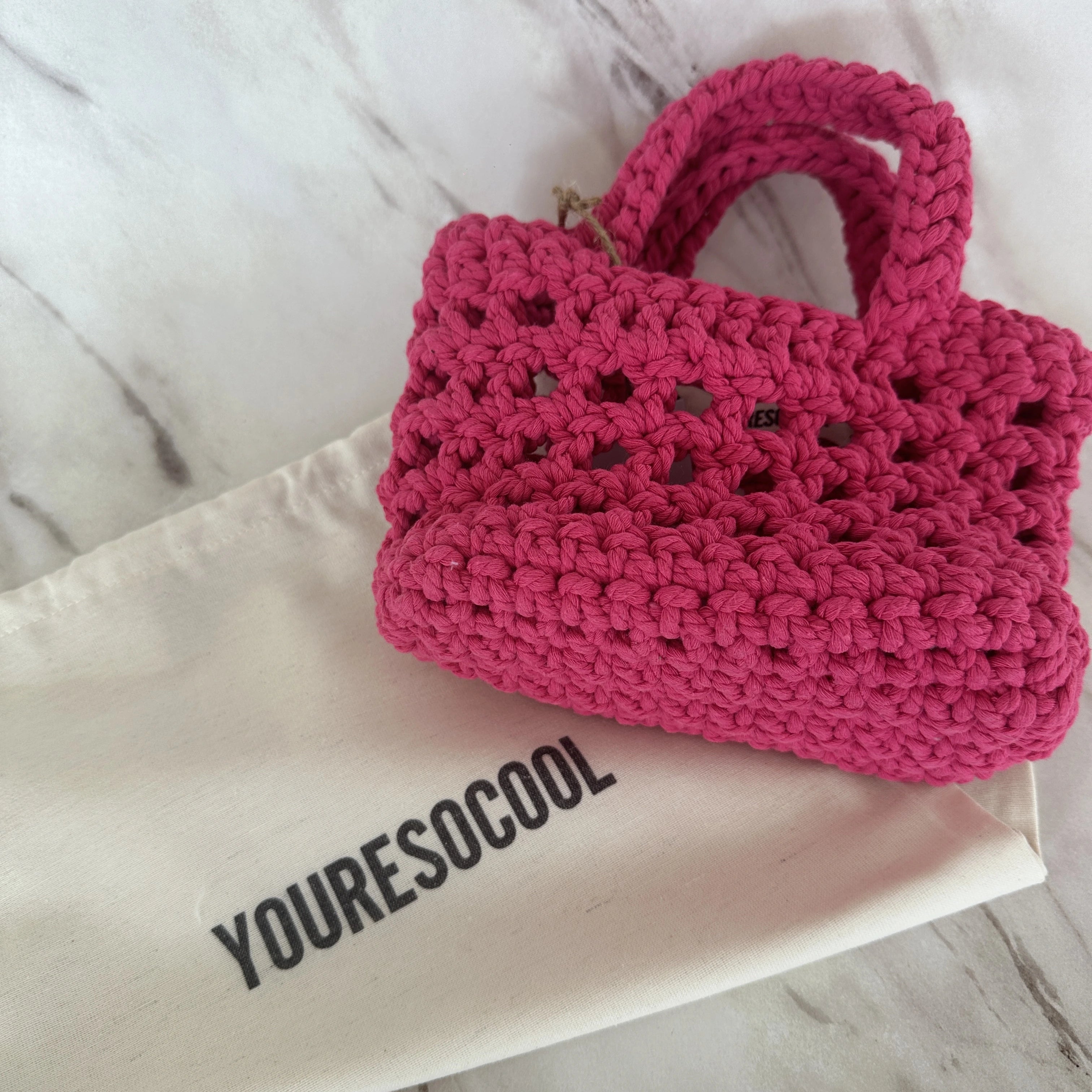 Small Bag YOURESOCOOL - Pink