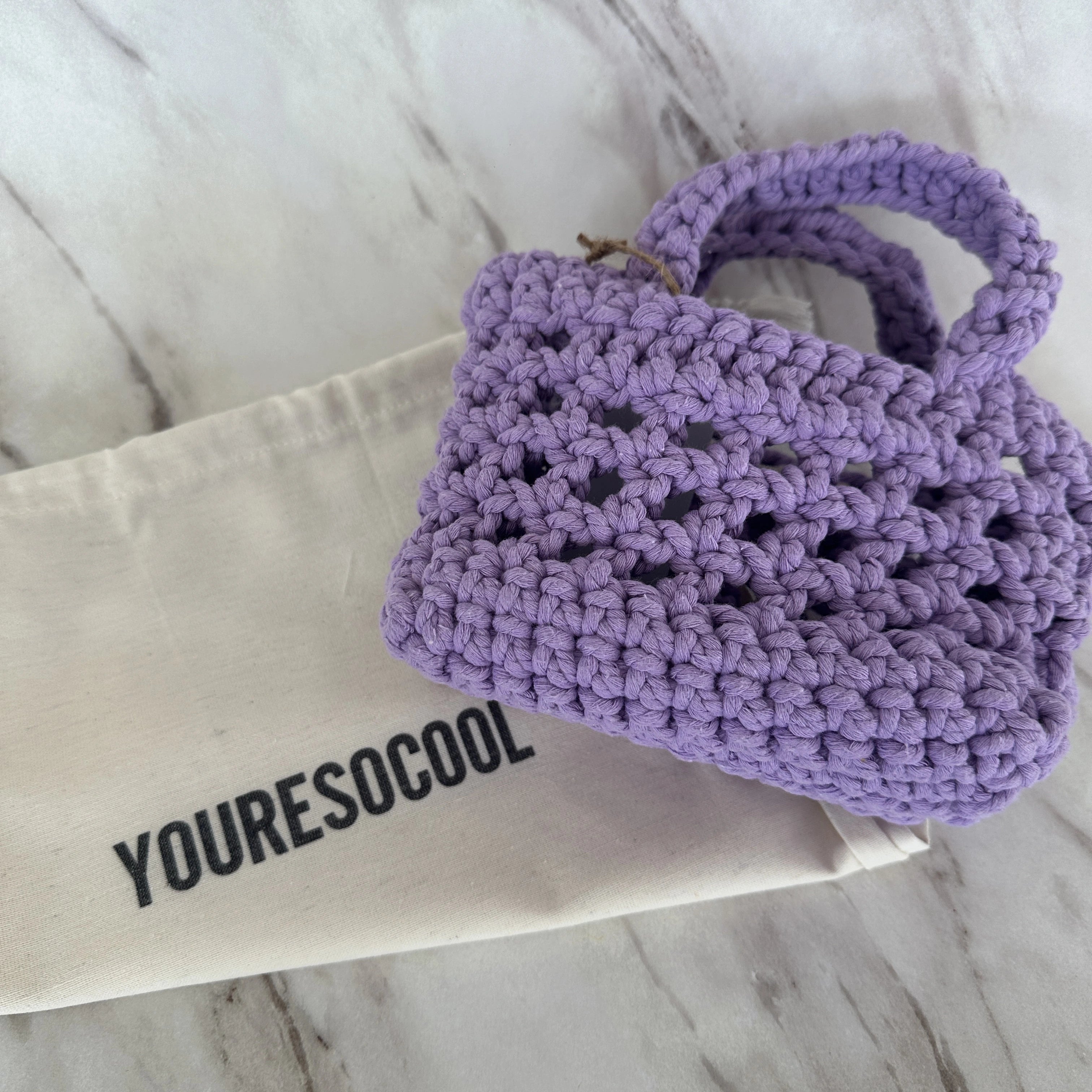 Small Bag YOURESOCOOL - Purple
