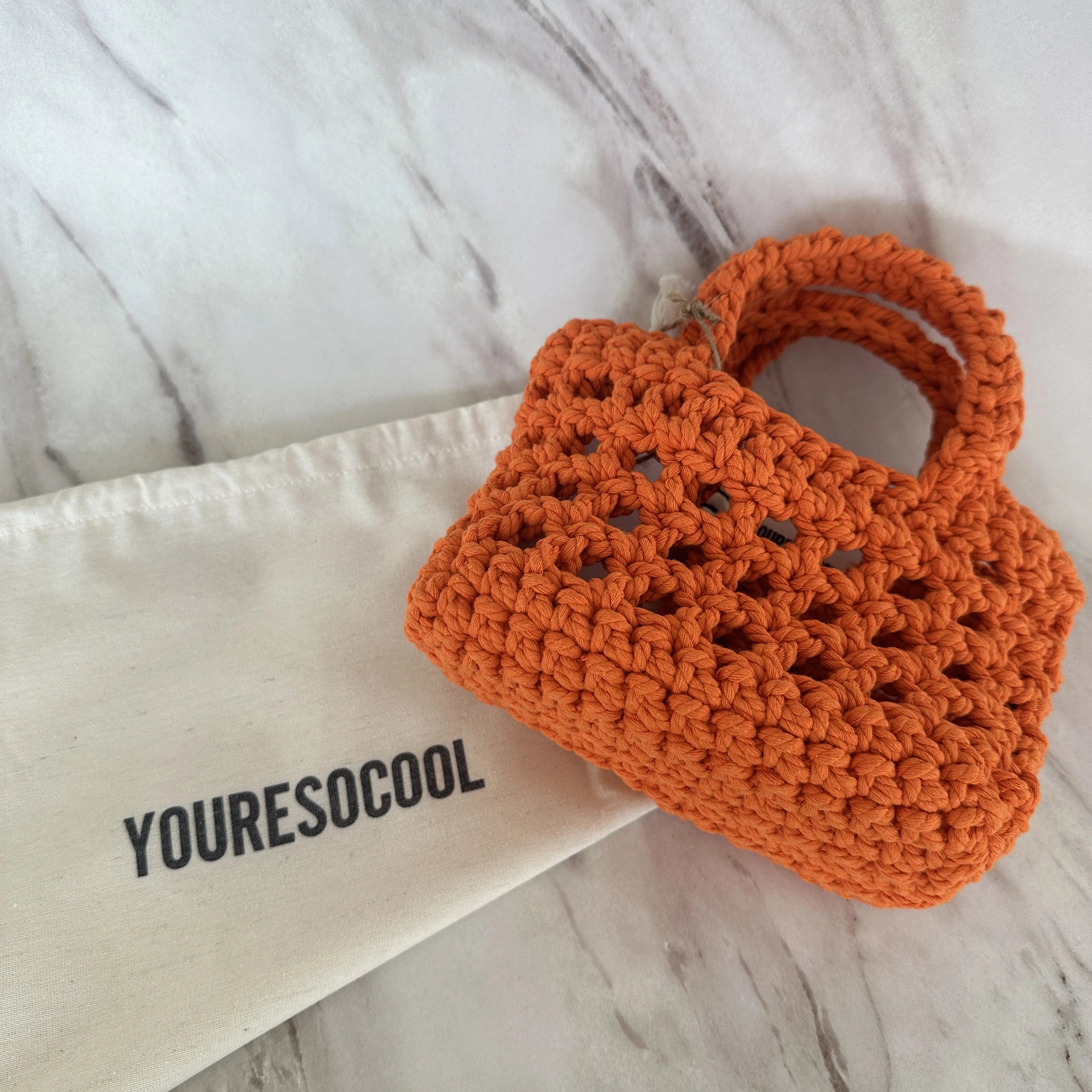 Small Bag YOURESOCOOL - Orange
