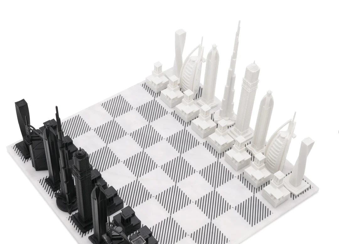 Chess games DUBAI Edition (Acrylic & Marble)