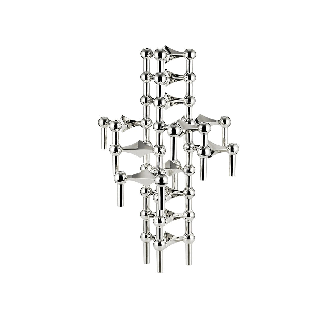 Candle Holder 3-pack (Chrome)