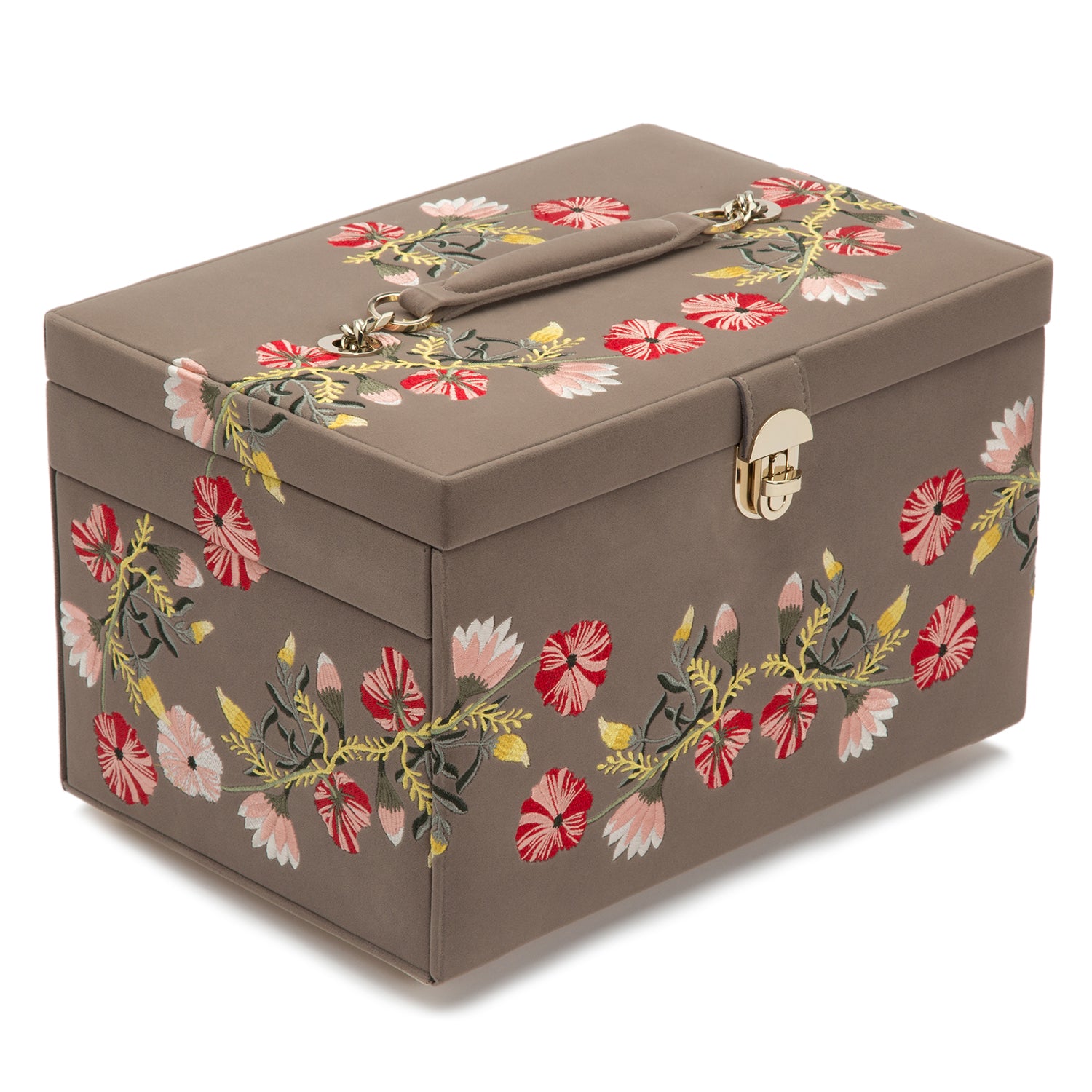 Zoe Large Jewelry Box (Mink)