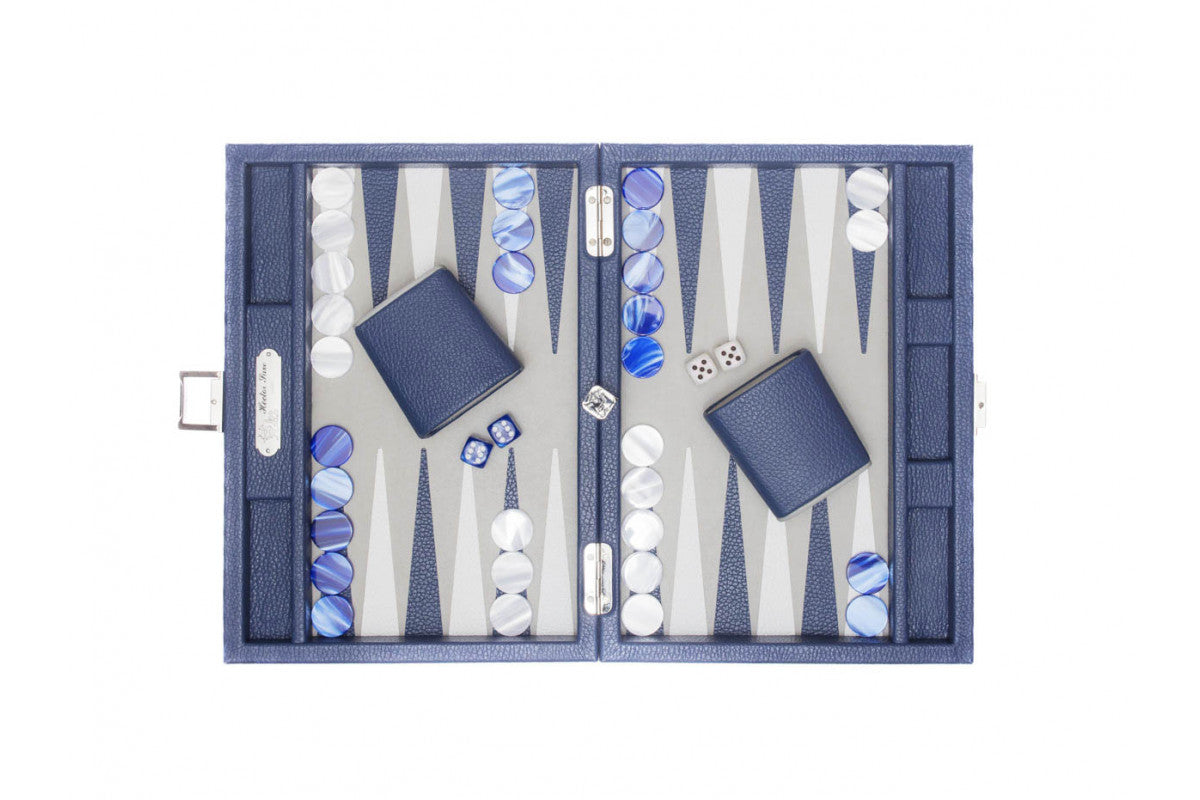Baptiste Backgammon (French Blue) - Luxury Backgammon